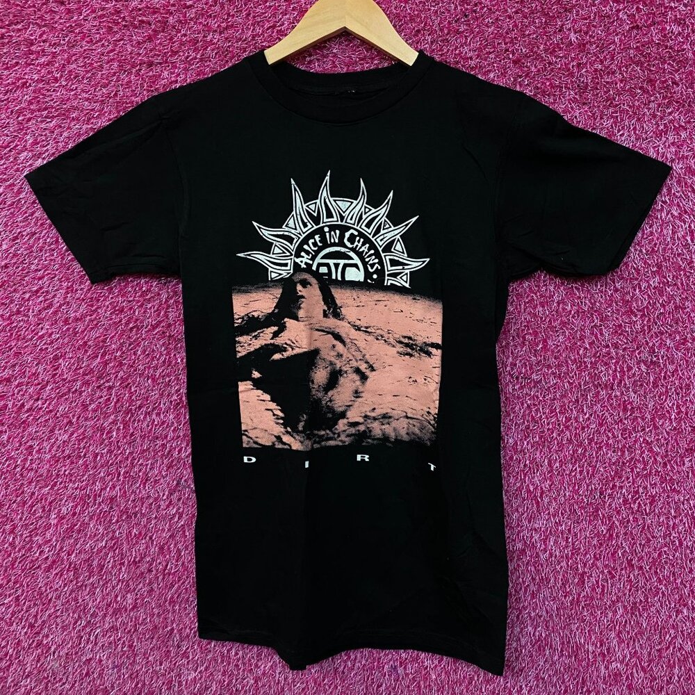 Alice in Chains Dirt Album Sun Logo T-Shirt Small